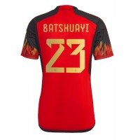 Moški Nogometni dresi Belgija Michy Batshuayi #23 Domači SP 2022 Kratek Rokav